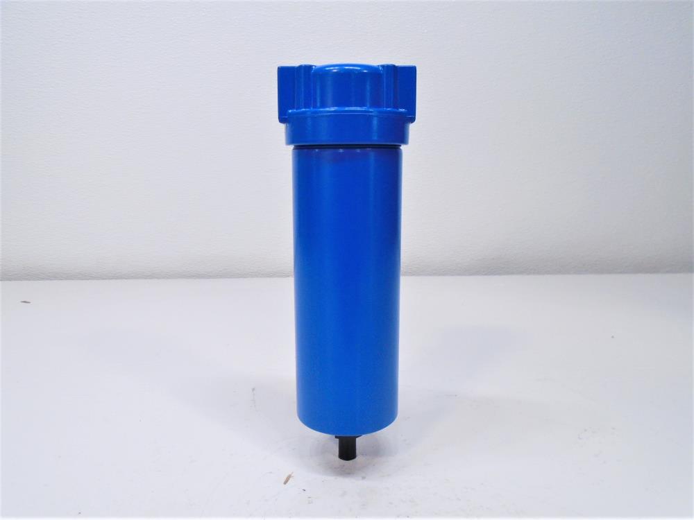 Parker Filtration 1/4" NPT Coalescing HSG Filter w/ AutoDrain, HN1L-6CA